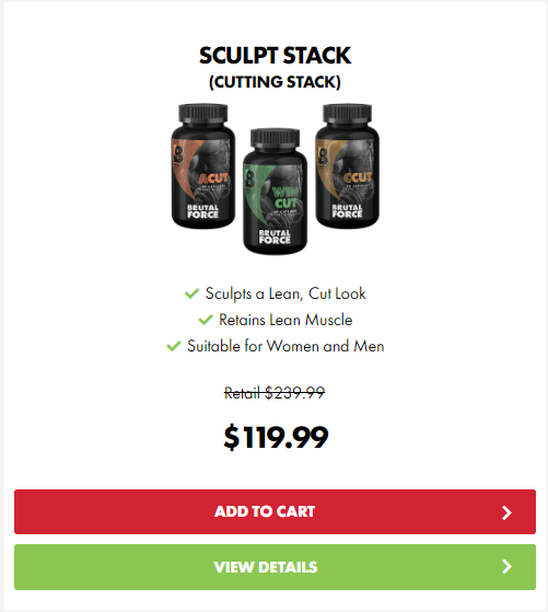 SCULPT STACK (CUTTING STACK) Brutal Force